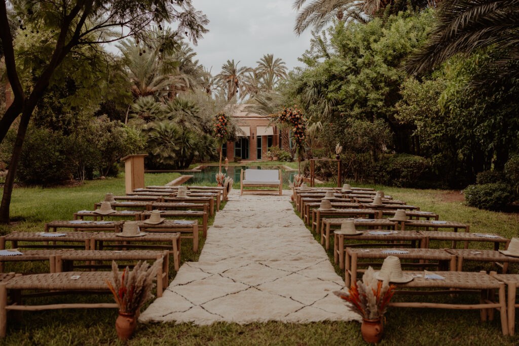 Le mariage champêtre d'Anissa et Yacine