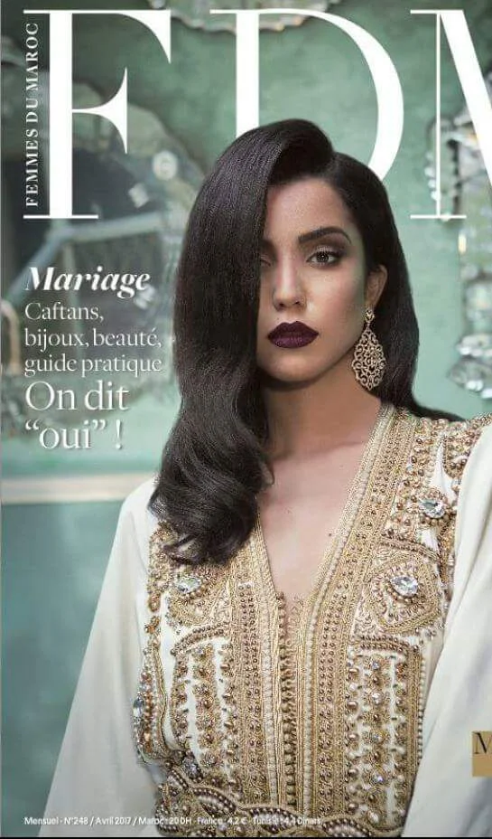 Couverture du magazine FDM, Femmes du Maroc, numéro mariage