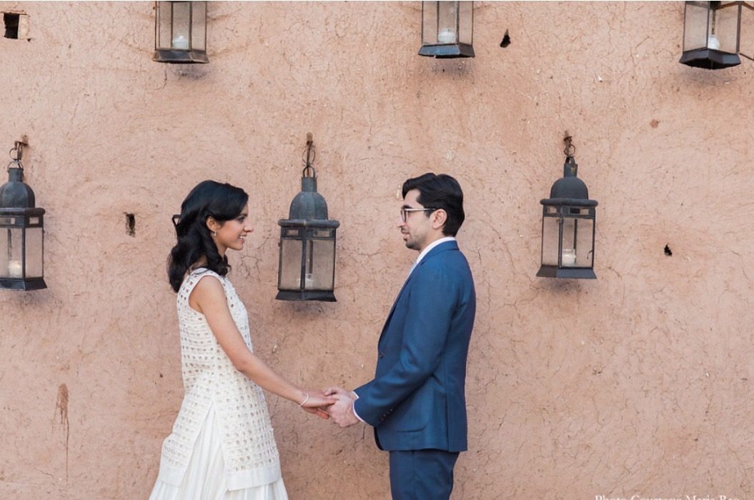 Intimate wedding in Marrakesh